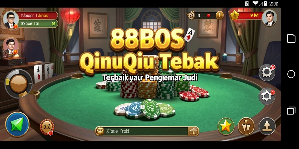 Tampilan menarik dari gameplay 88BOS QiuQiu.