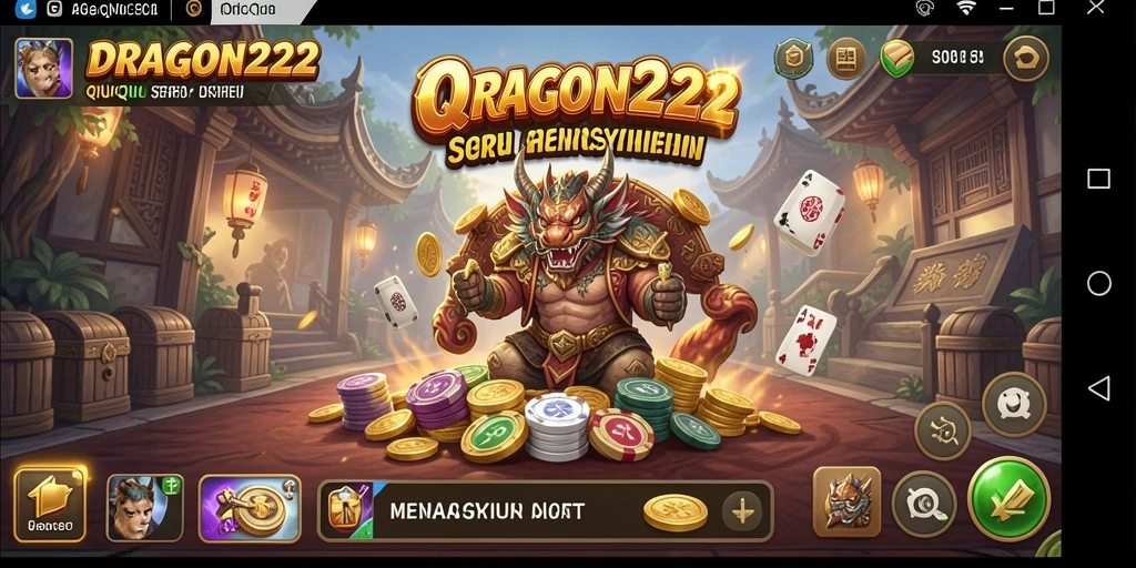 Tampilan gameplay QiuQiu yang seru dan menantang.