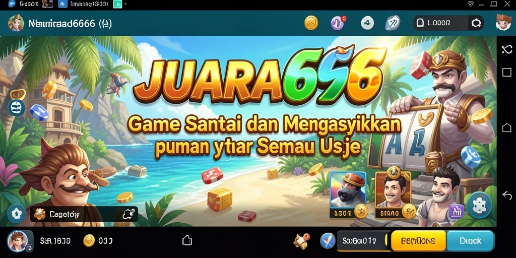 Gameplay JUARA666 yang mengasyikkan dan penuh warna.