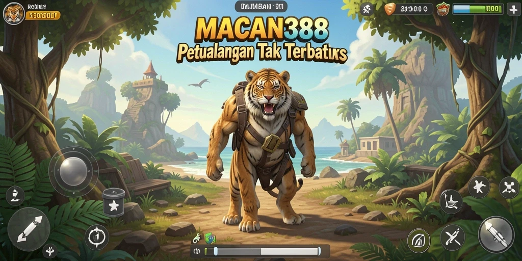 Tampilan gameplay <strong>MACAN388</strong> di dunia terbuka yang memukau.