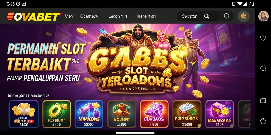 Gameplay menarik dari slot OVABET yang menghibur dan menegangkan.
