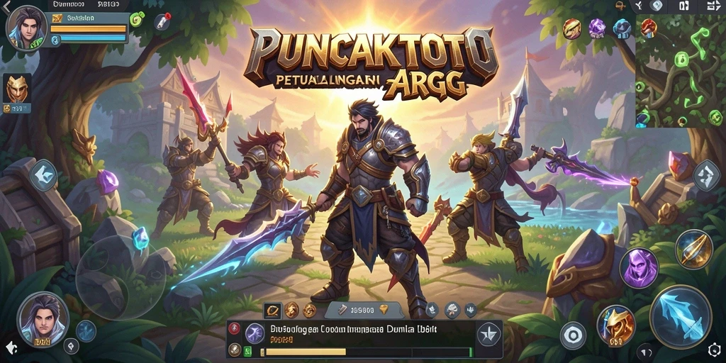 Menampilkan pertarungan seru dalam dunia PUNCAKTOTO.