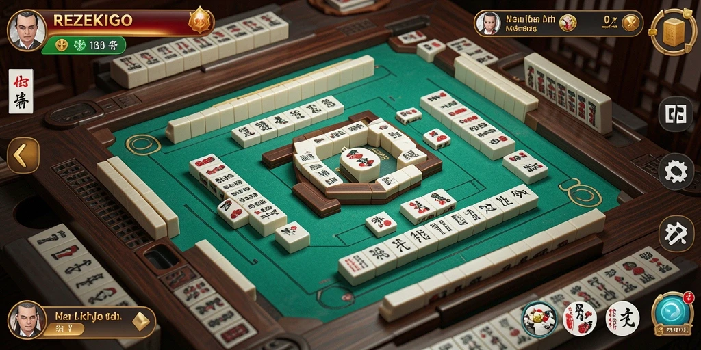 Tangkapan layar gameplay REZEKIGO yang menarik dan penuh warna.