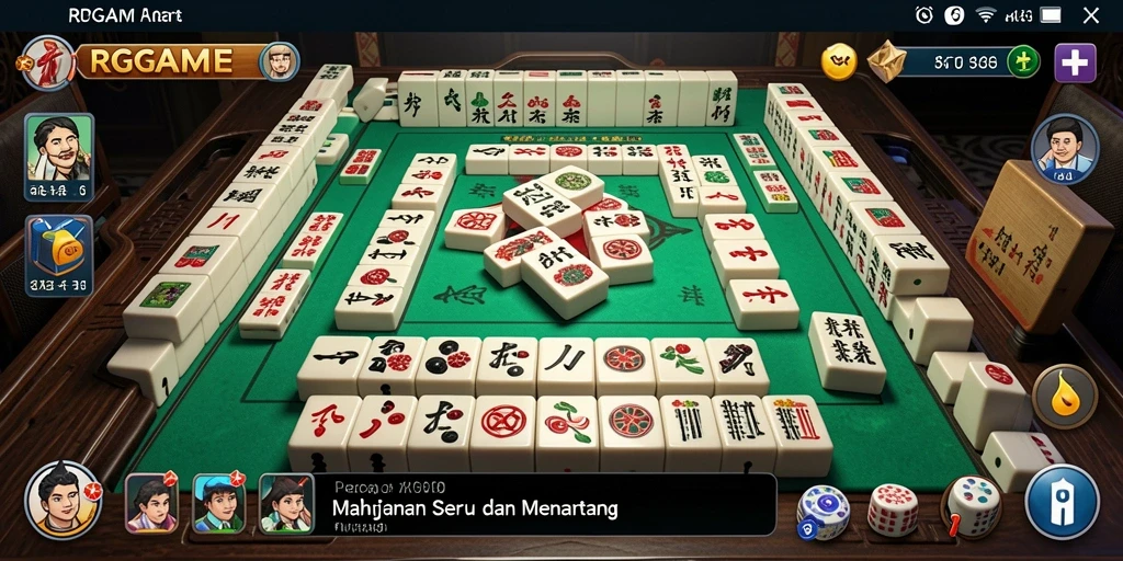 Tampilan gameplay RPGAME yang menakjubkan dan interaktif.
