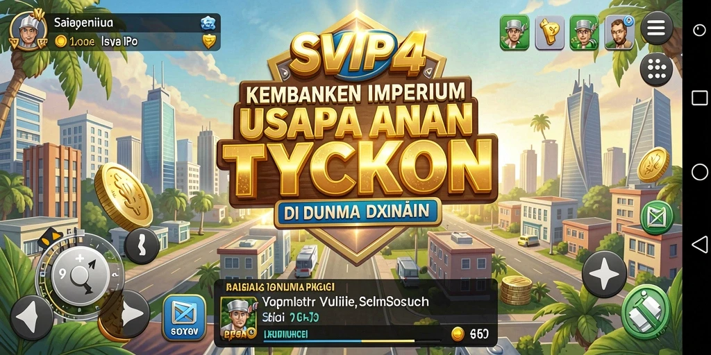 Tangkapan layar dari gameplay SVIP4 yang menampilkan pengalaman Tycoon yang mendalam.