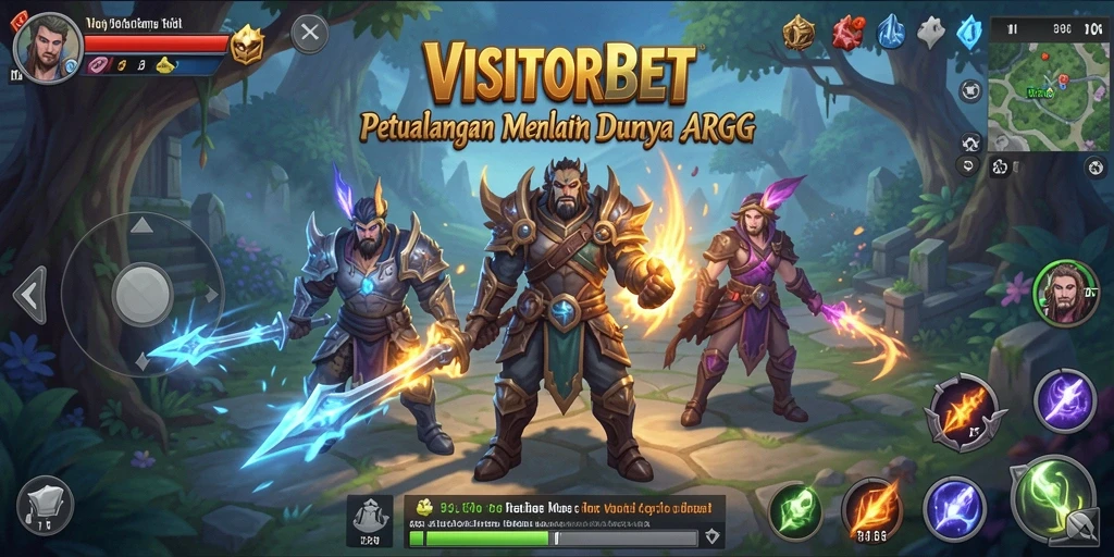 Screenshot menunjukkan pertarungan seru dalam dunia ARPG yang menakjubkan.